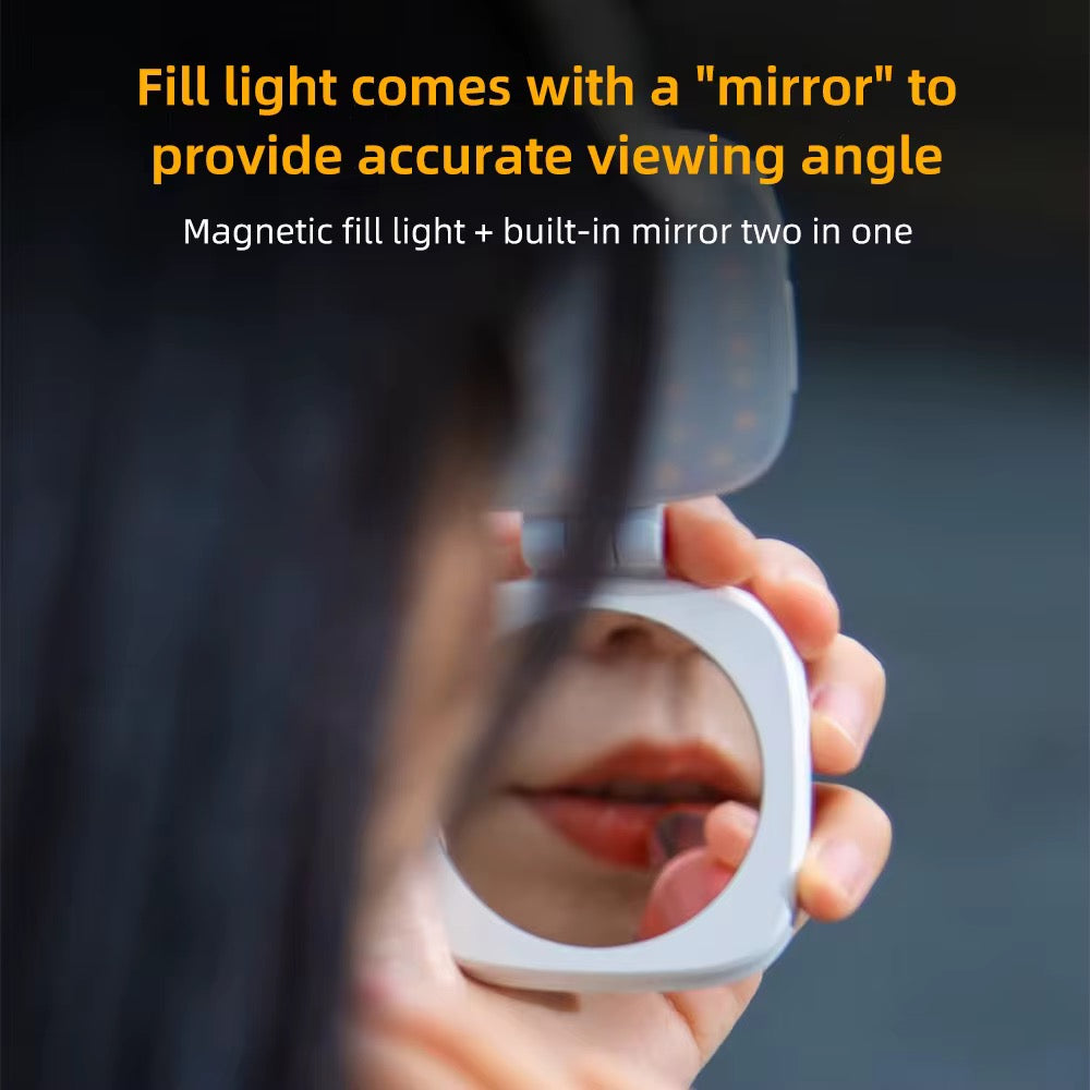 Selfie light magnetic