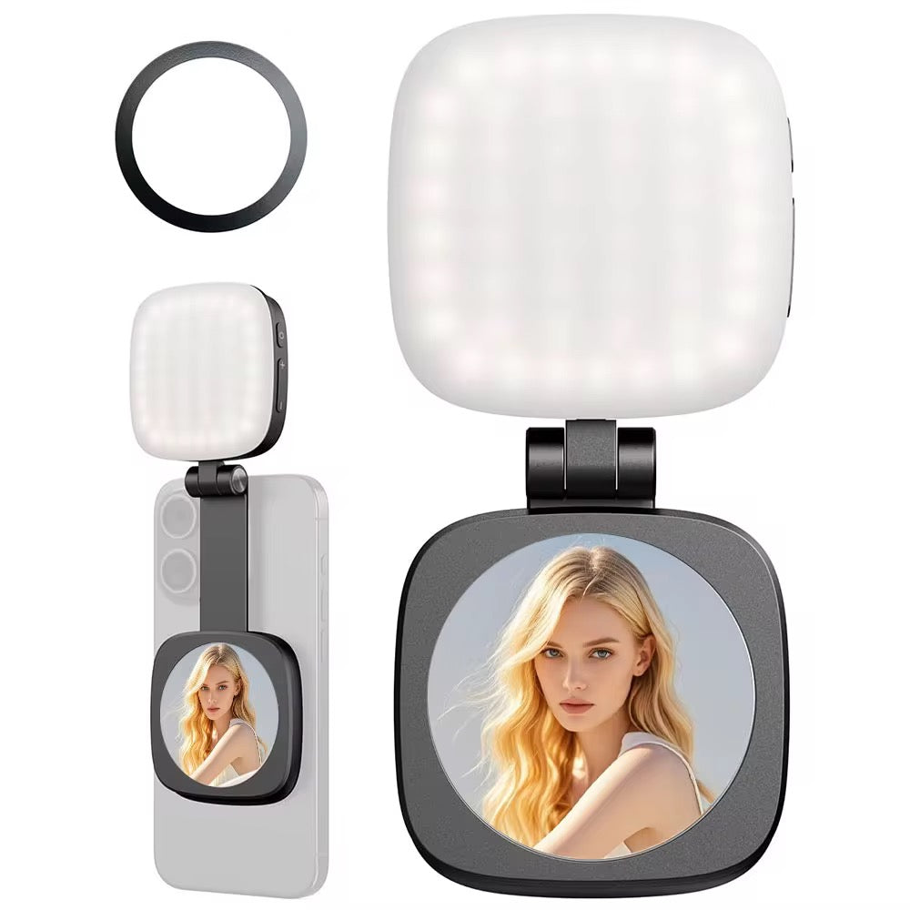 Selfie light magnetic